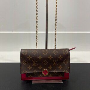 Louis Vuitton Monogram Fiore Wallet on Chain (JB1289)